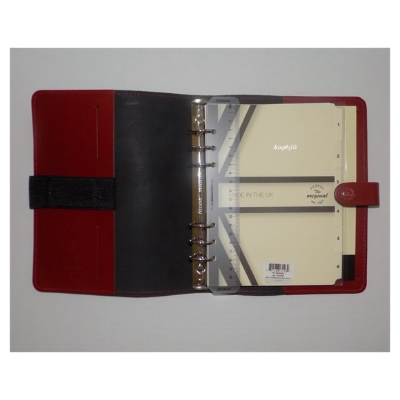 Filofax A5 The Original Union Jack Personal Organizer - Picture 6 of 8